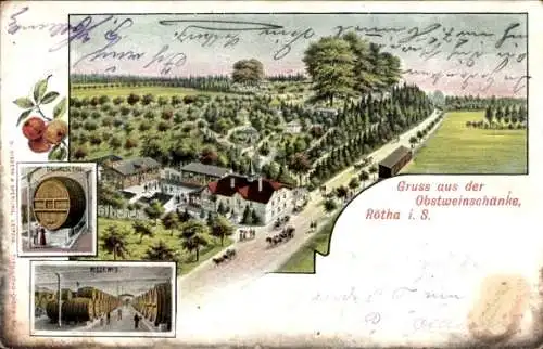 Litho Rötha in Sachsen, Obstweinschänke