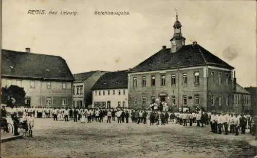 Ak Regis in Sachsen, Befehlsausgabe