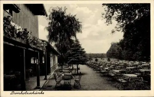 Ak Schkeuditz in Sachsen, Domholzschänke