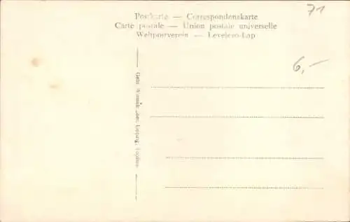 Ak Sehlis Taucha in Nordsachsen, Sturmkatastrophe 12 Mai 1912, Hausruinen