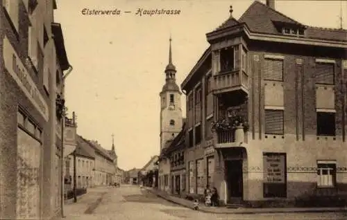 Ak Elsterwerda in Brandenburg, Hauptstraße