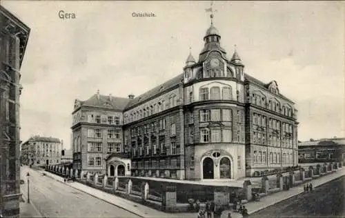 Ak Gera in Thüringen, Ostschule
