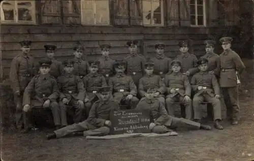 Foto Ak Lutherstadt Eisleben, Deutsche Soldaten in Uniform, Gruppenbild