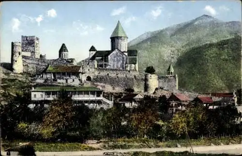 Ak Ananur Georgien, Georgische Heerstraße, Kloster Ananur, Kirche