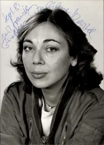 Ak Schauspielerin Juliane Bartel, Portrait, Autogramm