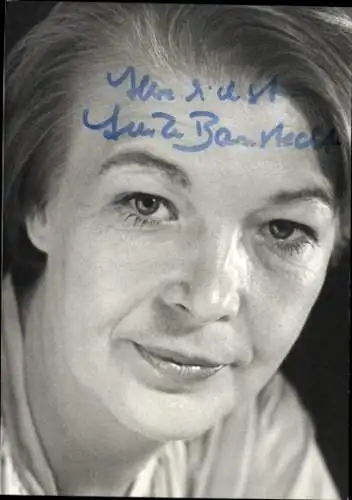 Ak Schauspielerin Imke Barnstedt, Portrait, Autogramm