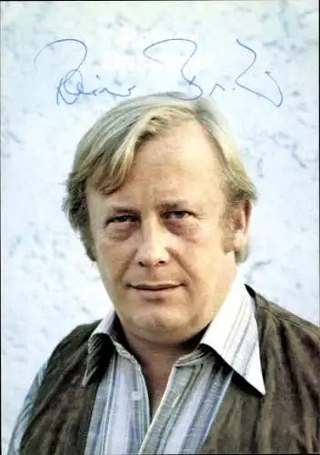 Ak Schauspieler Rainer Basedow, Portrait, Autogramm