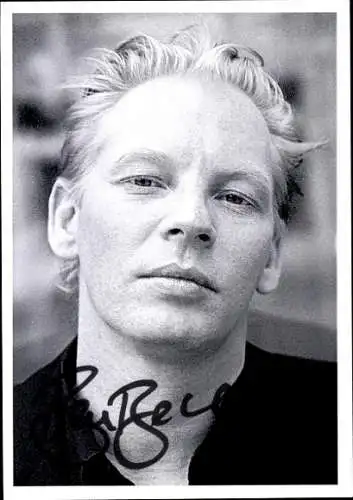 Ak Schauspieler Ben Becker, Portrait, Autogramm