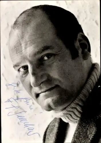 Ak Schauspieler Friedrich Georg Beckhaus, Portrait, Autogramm
