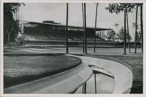 Sammelbild Olympia 1936, Reiterplatz, Teil der früheren Grunewald-Rennbahn