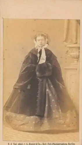 CdV Victoria von Großbritannien und Irland, Jugendbildnis