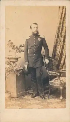 CdV Großherzog Friedrich von Baden, Portrait, um 1860