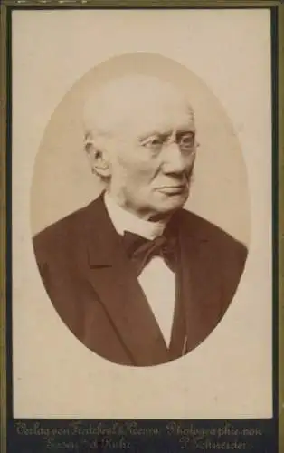CdV Ludwig Windthorst, Politiker, Zentrumspartei, Portrait, 1885