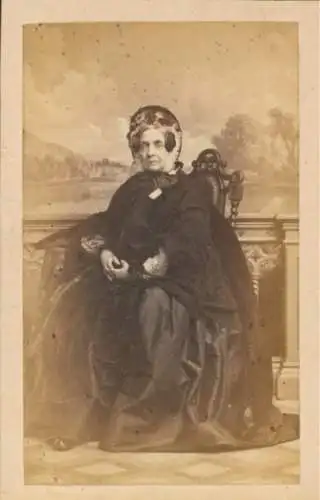 CdV Elisabeth Ludovika von Bayern, Königin von Preußen, Portrait
