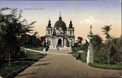 Ak Ujszeged Szeged Ungarn, Kalvaria