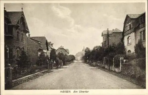 Ak Haiger in Hessen, Partie am Obertor