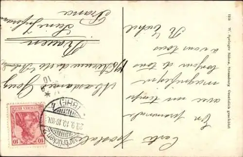 Ak Saarbrücken im Saarland, französisches Ehrenmal