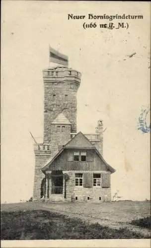 Ak Seebach in Baden Schwarzwald, Hornisgrindeturm