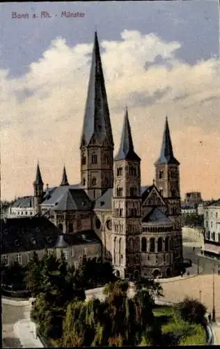 Ak Bonn am Rhein, Münster