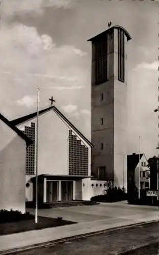 Ak Lage in Lippe, Peter und Paul-Kirche