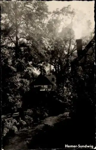 Ak Sundwig Hemer im Sauerland, Waldhaus