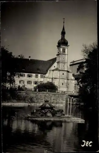 Ak Konstanz am Bodensee, alte Kirche