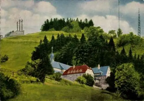 Ak Bischofsheim vor der Rhön Unterfranken, Teilansicht