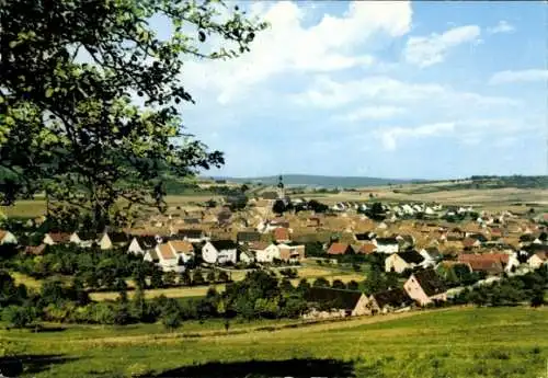 Ak Oberelsbach in der Rhön Unterfranken, Panorama