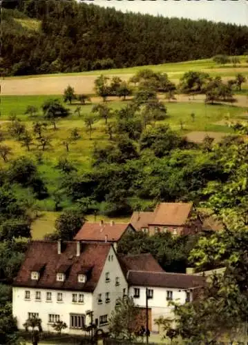 Ak Hobbach Eschau im Spessart, Teilansicht