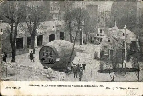 Ak Rotterdam Südholland, Industrieausstellung 1905