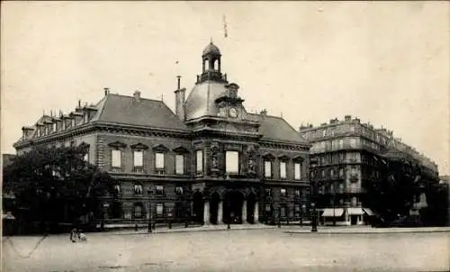 Ak Paris XIX, Rathaus