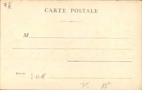 Ak Paris XIX La Villette, Schlachthöfe