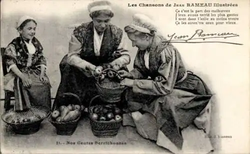 Ak Die Lieder von Jean Rameau, Nos Gantes Berrichonnes