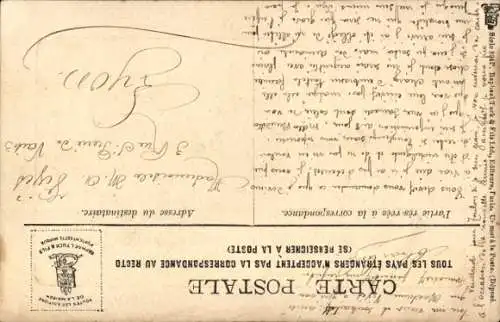 Präge Ak Schwalben im Flug, Kitsch