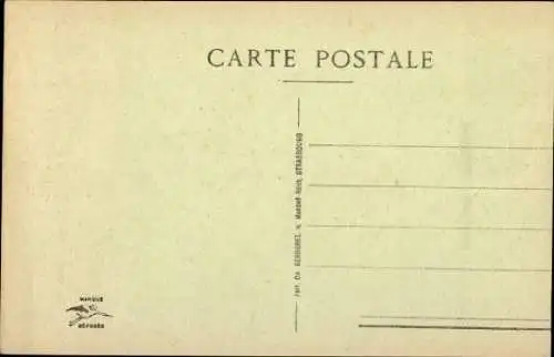 Ak Mulhouse Haut Rhin, Vue générale de la Tour du Diable