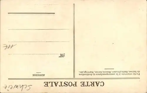 Passepartout Ak Kanton Waadt Schweiz, Vendangeur & Vendangeuse, Fete des Vignerons 1905