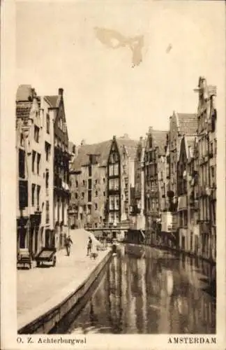 Ak Amsterdam Nordholland Niederlande, O. Z. Achterburgwal