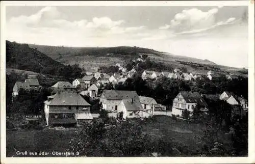 Ak Idar Oberstein an der Nahe, Panorama