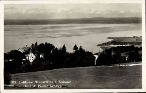 Ak Wienacht Lutzenberg Kt. Appenzell Ausserrhoden, Hotel und Pension Landegg