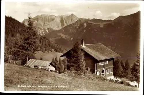 Foto Ak Kanton Graubünden, Jägerlhütte, Falknis
