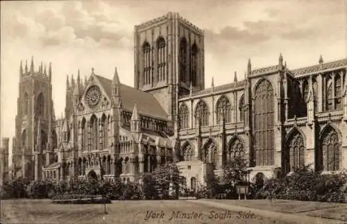 AK York Yorkshire England, Yorker Münster