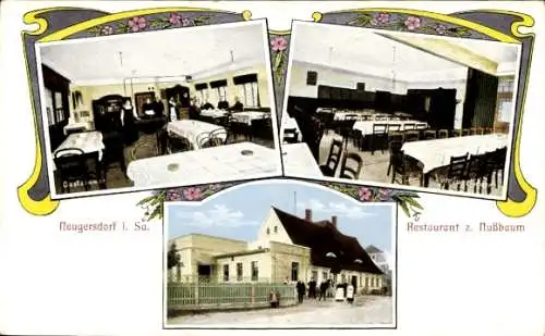Ak Neugersdorf in der Lausitz, Restaurant zum Nußbaum, Gastzimmer