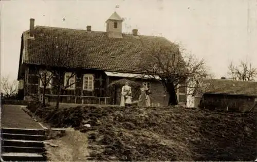 Foto Ak Wallenstedt Gronau an der Leine Niedersachsen, Wohnhaus