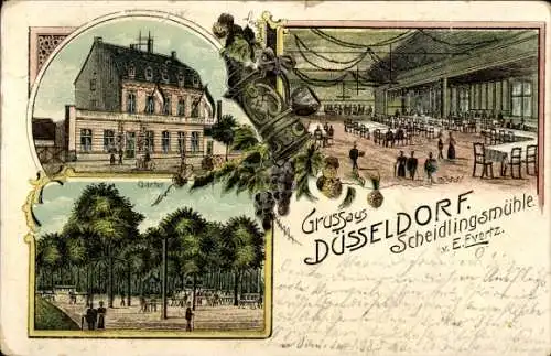 Litho Düsseldorf am Rhein, Restaurant Scheidlingsmühle