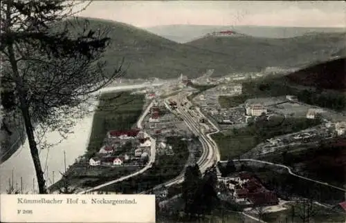 Ak Neckargemünd am Neckar, Kümmelbacher Hof