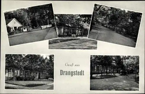 Ak Drangstedt Geestland, Waldkrankenhaus, Ortsansichten