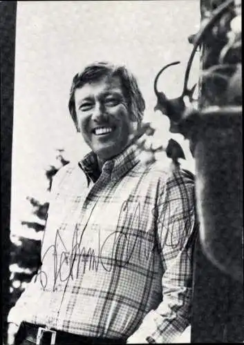 Foto Schauspieler Dietmar Schönherr, Portrait, Autogramm