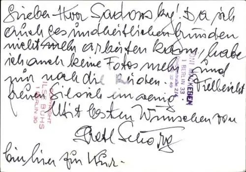 Ak Schauspielerin Gretl Schörg, Portrait, Autogramm