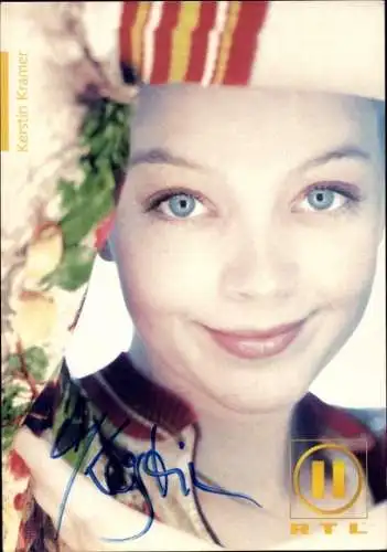 Ak Schauspieler Rolf Kraemer, Portrait, Autogramm, BRAVO TV Weekend, RTL ll