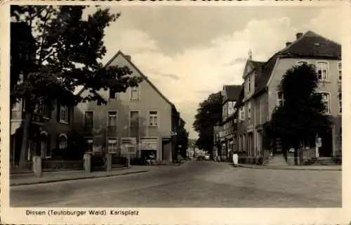 Ak Dissen am Teutoburger Wald, Karlsplatz